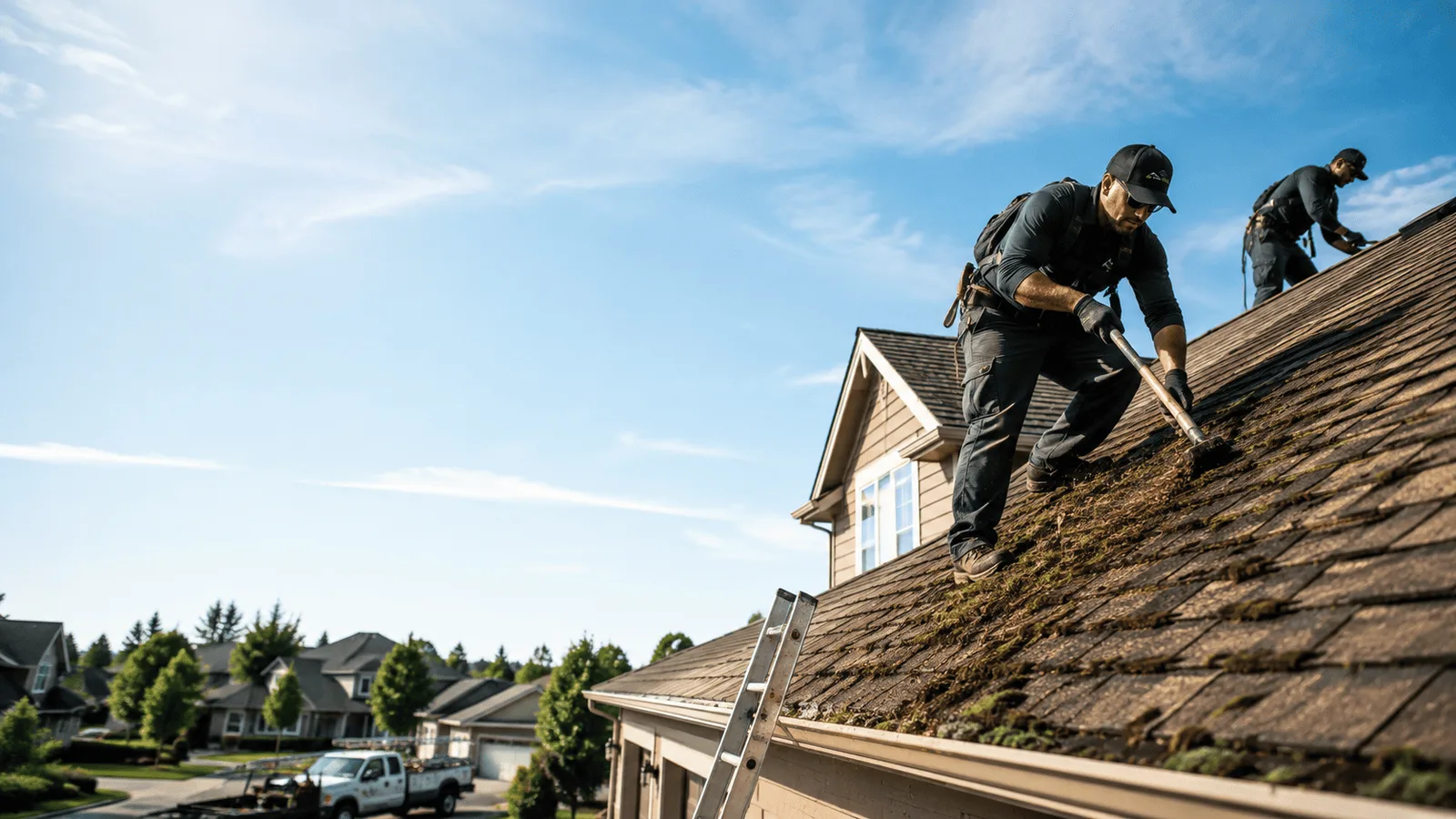 Roof Moss Removal in Calera, OK near me